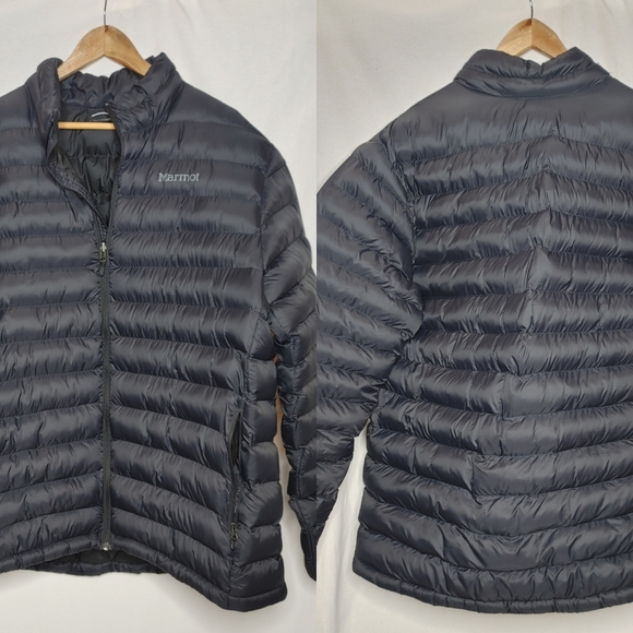 Marmot Solus Featherless Jacket Black Puffer Lightweight 3M Thinsulate XXL Mens